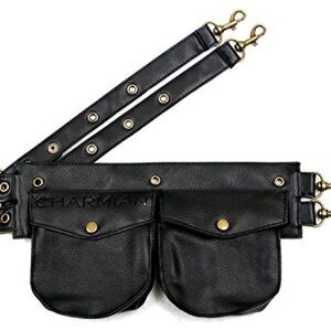 Harman Black Dual Pocket Crossbody Bag